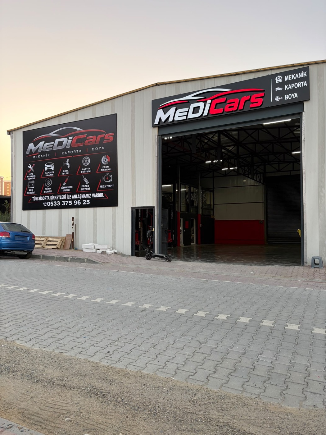MeDiCars servis girişi